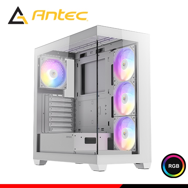 CASE ANTEC CX300 ELITE 4FANS RGB WHITE